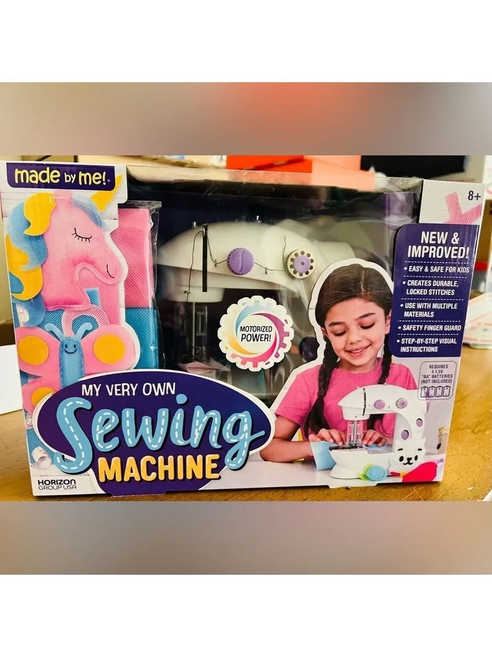 Sewing Machine for Kids - White and Purple